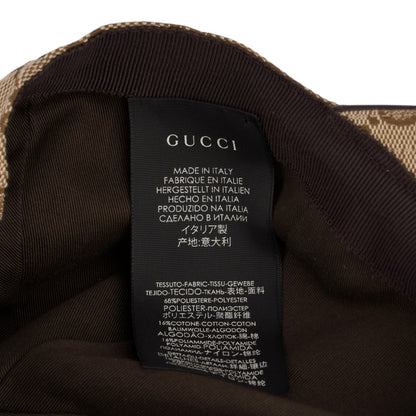 Gucci GG Canvas Monogram Cap
