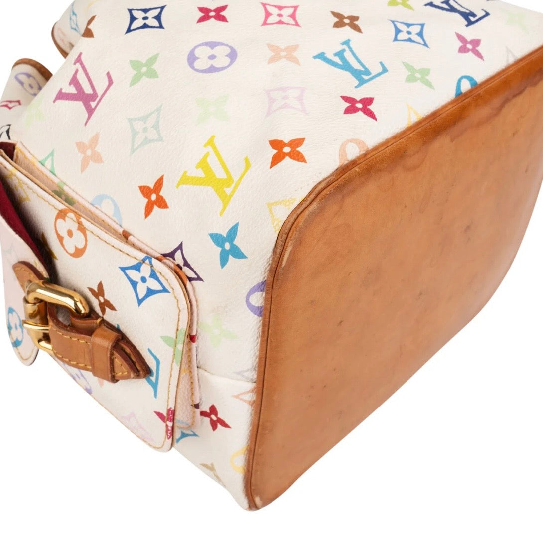 Louis Vuitton Monogram Murakami Multicolor Sac Noé Petit Shoulder Bag