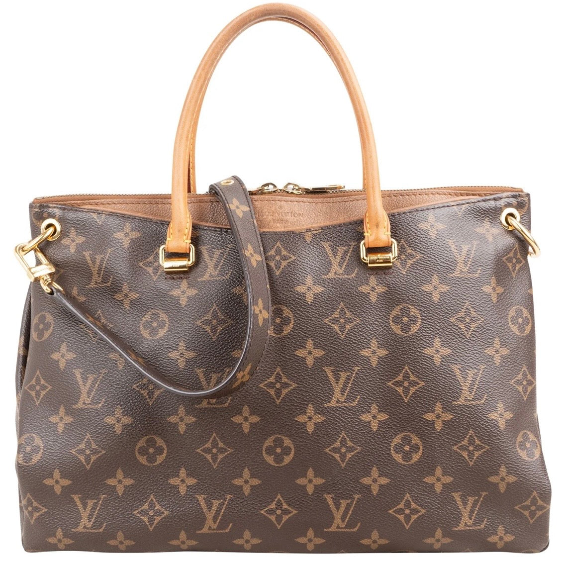 Louis Vuitton Monogram
Canvas Pallas MM Handbag