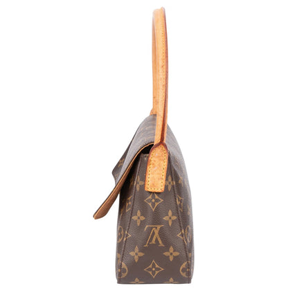 Louis Vuitton Canvas Monogram Looping PM Handbag