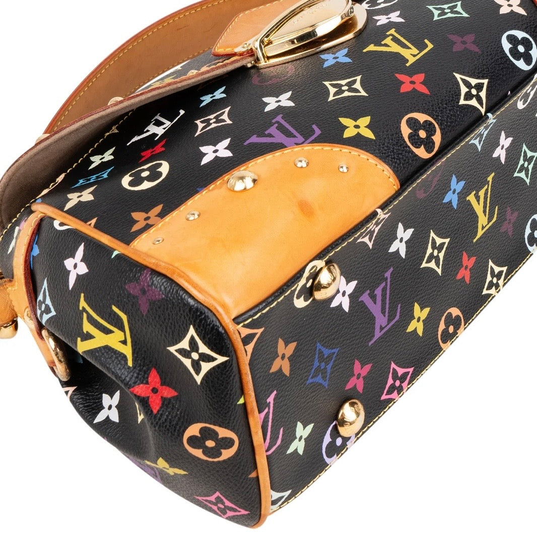 Louis Vuitton Murakami Multicolor Beverly MM Shoulder Bag