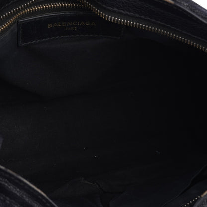 Balenciaga Black Leather City Handbag