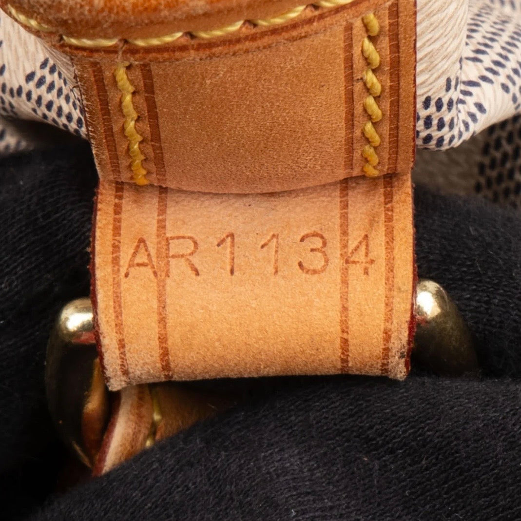 Louis Vuitton Monogram Damier Azur Canvas NM Sac Noé Petit Crossbody Bag