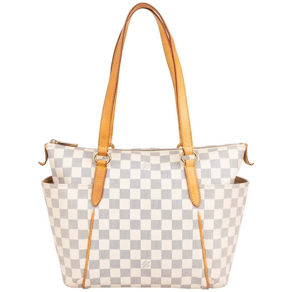 Louis Vuitton Monogram Damier Azur Canvas Totally PM Shoulder Bag