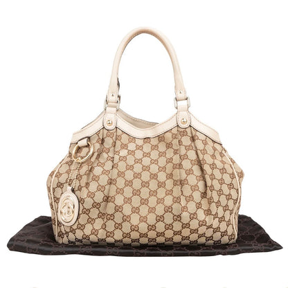 Gucci Monogram GG Canvas Sukey Handbag