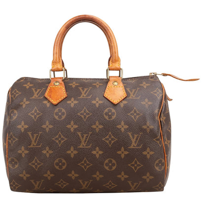 Louis Vuitton Monogram Canvas Speedy 25 Handbag