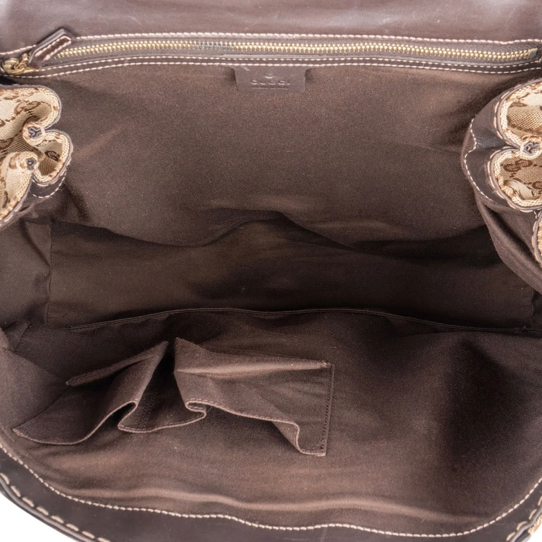 Gucci GG Monogram Big Ribbon Handbag