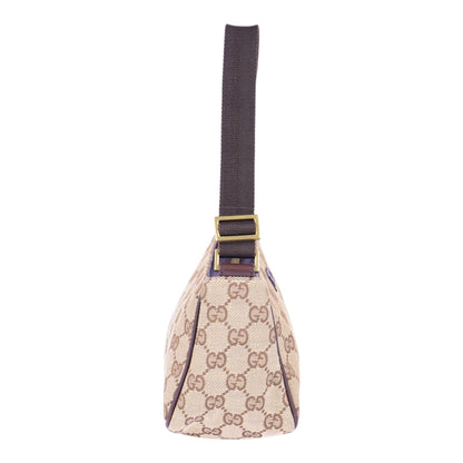 Gucci GG Canvas Baguette Bag