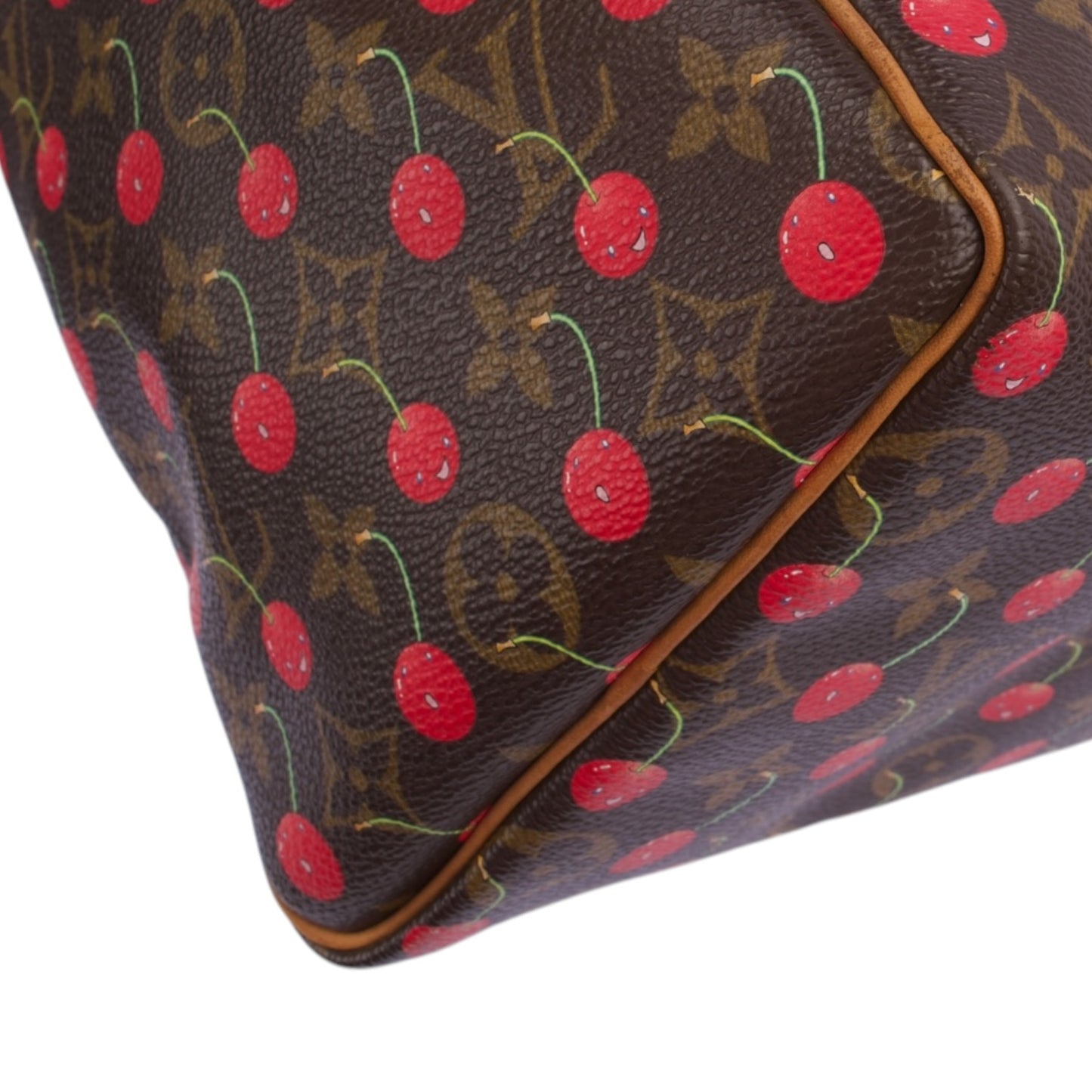 Louis Vuitton Canvas Monogram Limited Cherry Speedy 25