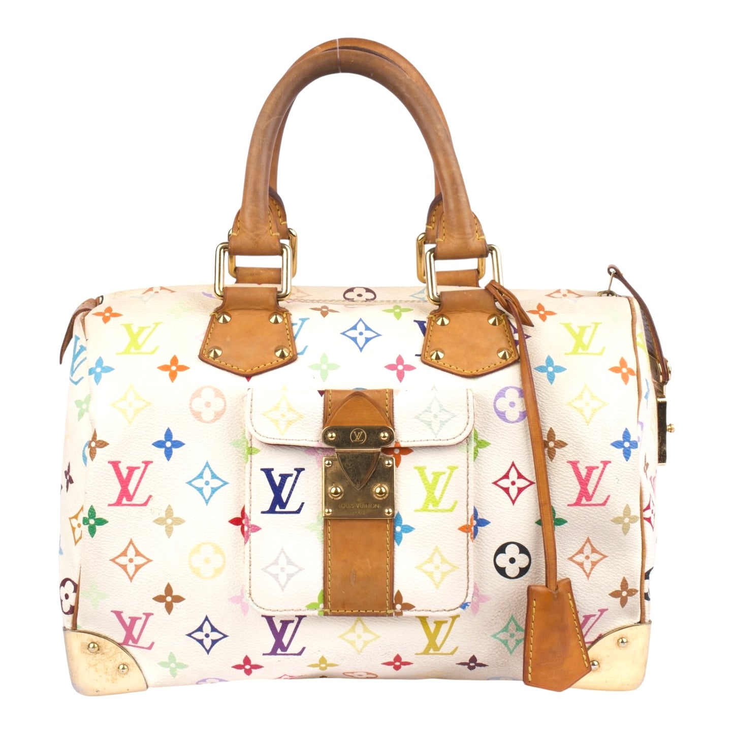 Louis Vuitton Canvas Monogram Murakami Speedy 30