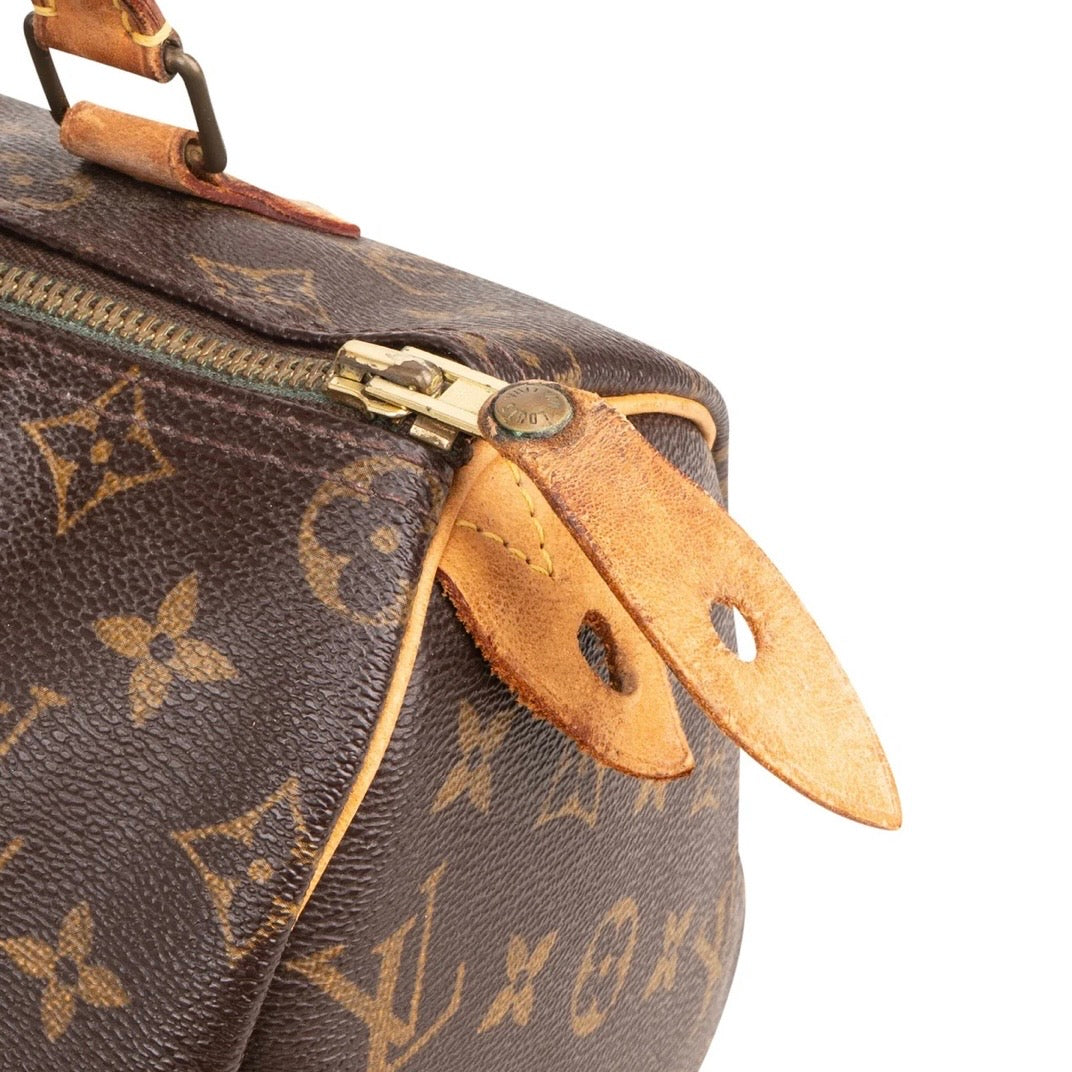Louis Vuitton Monogram Canvas Speedy 25 Handbag