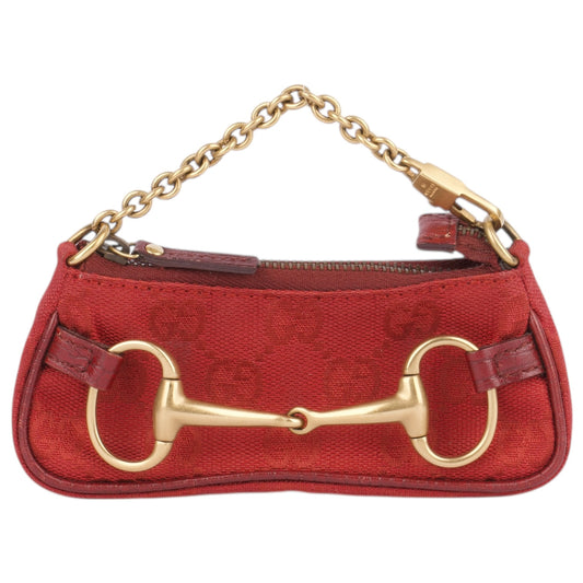 Gucci GG Monogram Horsebit Pouch