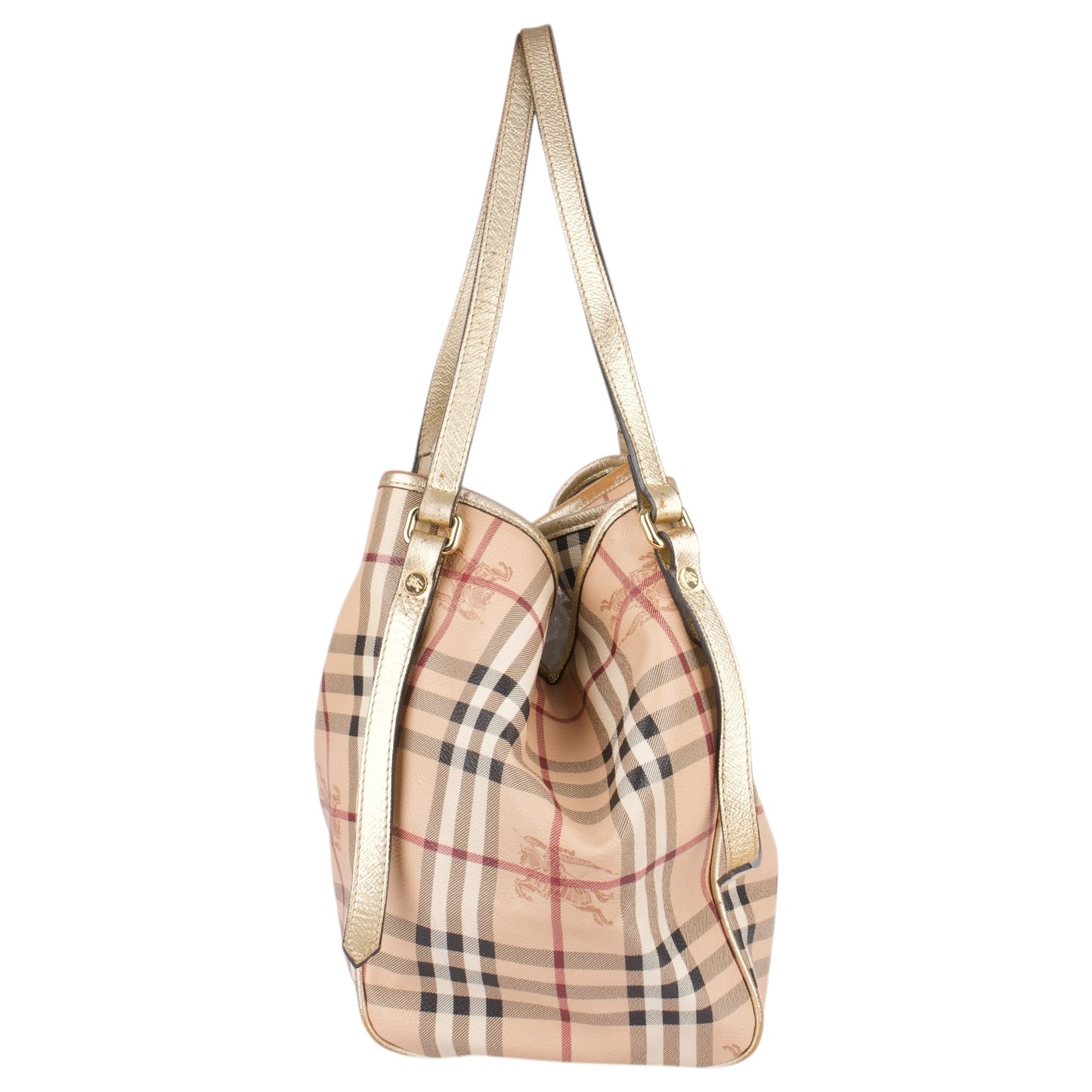 Burberry Canterbury Haymarket Check Tote Bag