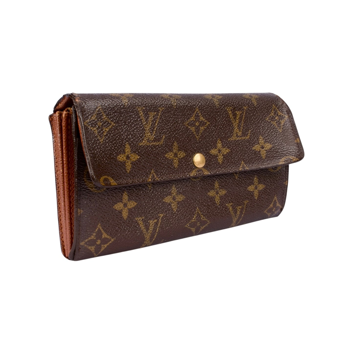 Louis Vuitton Canvas Monogram Sarah Wallet