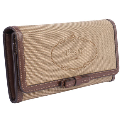Prada Jacquard Long Wallet