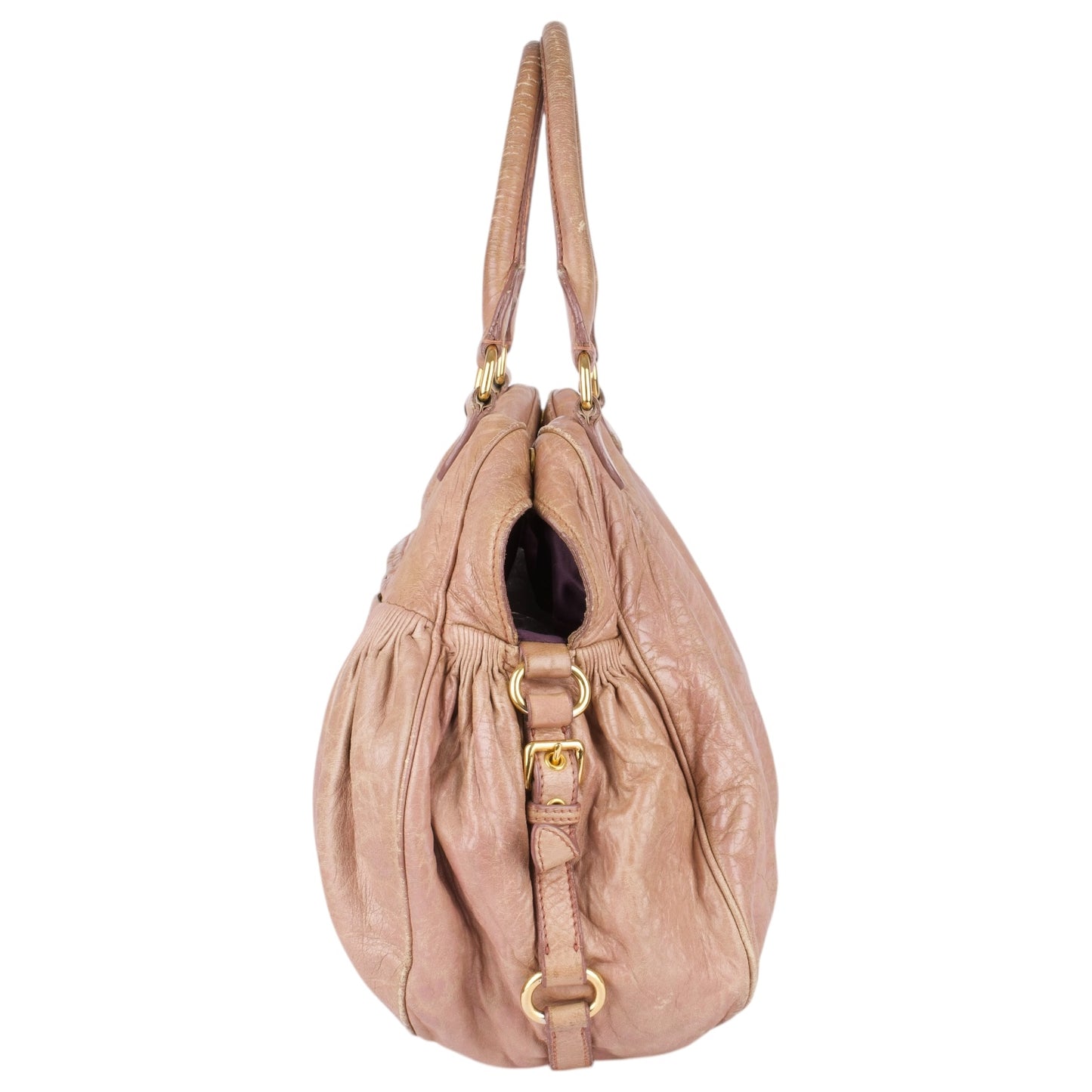 Miu Miu Leather City Handbag