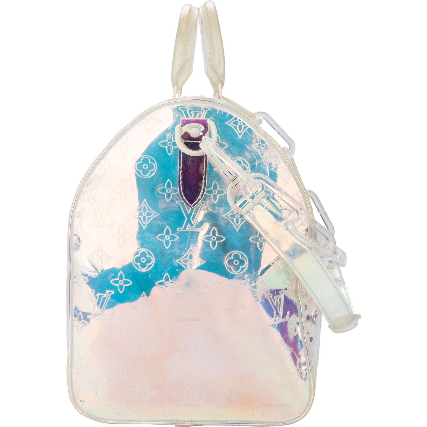 Louis Vuitton Transparent Prism By Virgil Abloh Keepall Bandouliere 50