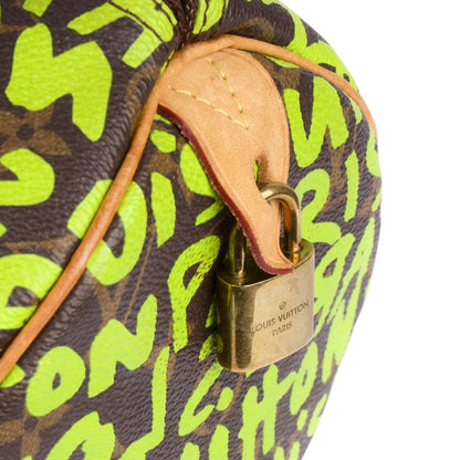 Louis Vuitton x Stephen Sprouse Monogram Graffiti Speedy 30