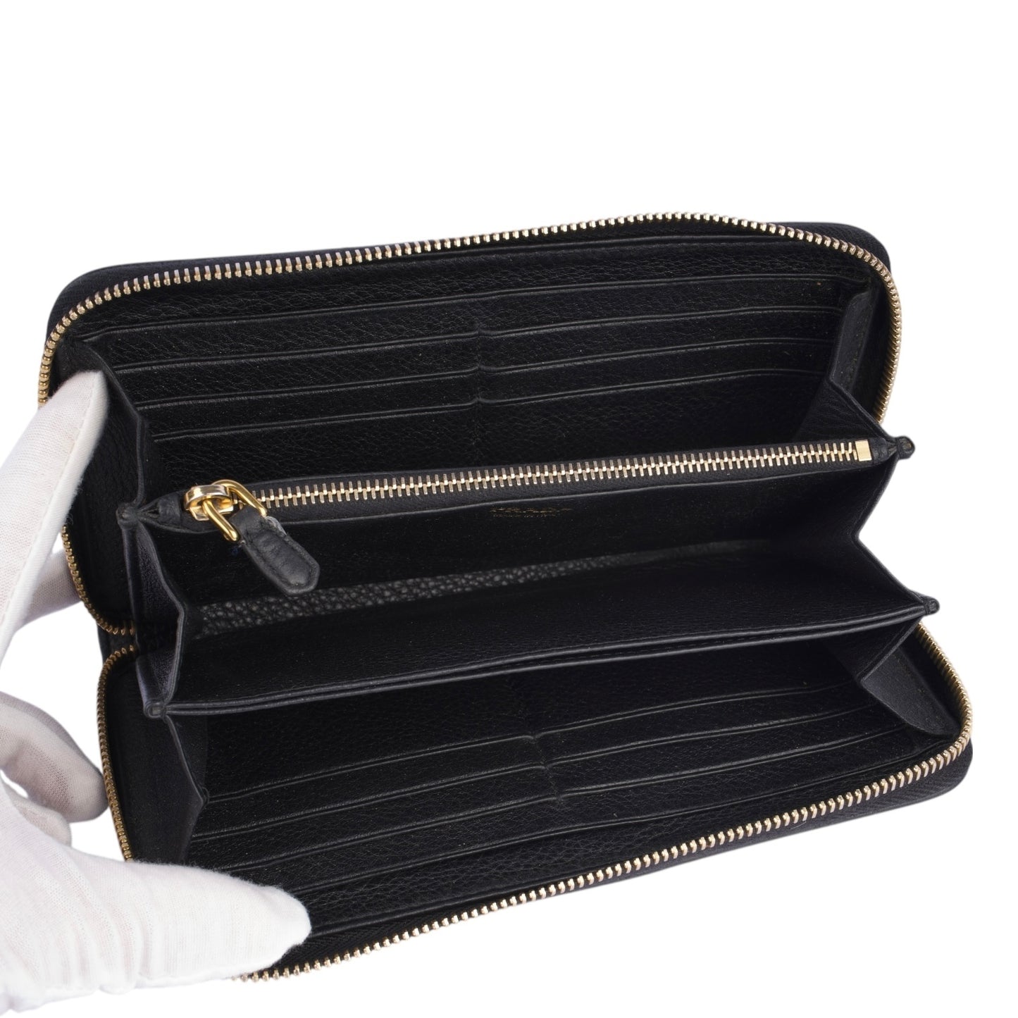 Prada Soft Leather Long Wallet