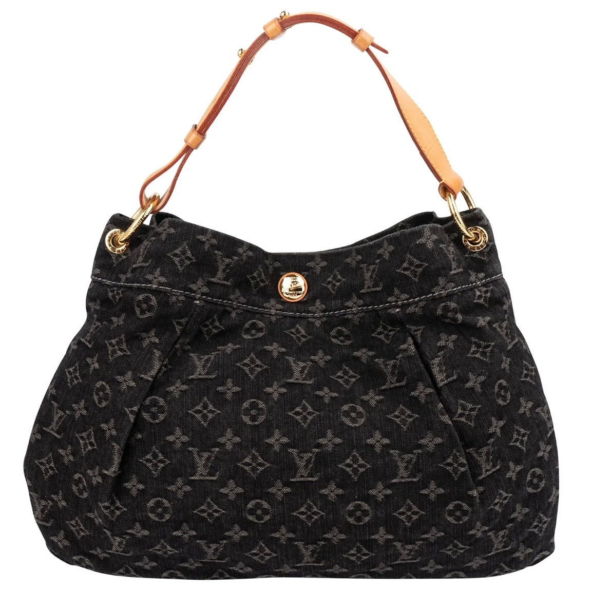 Louis Vuitton Monogram Denim Baggy Daily Shoulder Bag