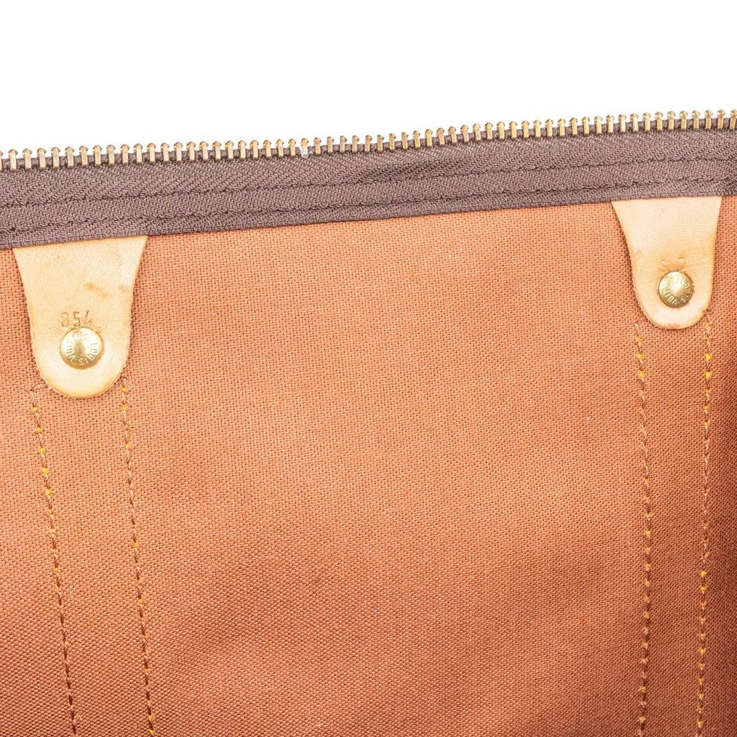Louis Vuitton Monogram Canvas Keepall 55 Bandoulière Travel Bag