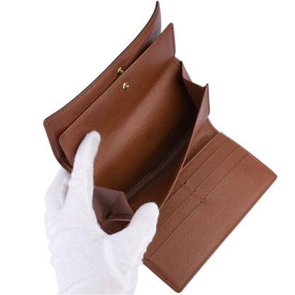 Louis Vuitton Canvas Monogram Sarah Wallet