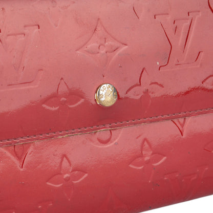 Louis Vuitton Vernis Monogram Sarah Wallet