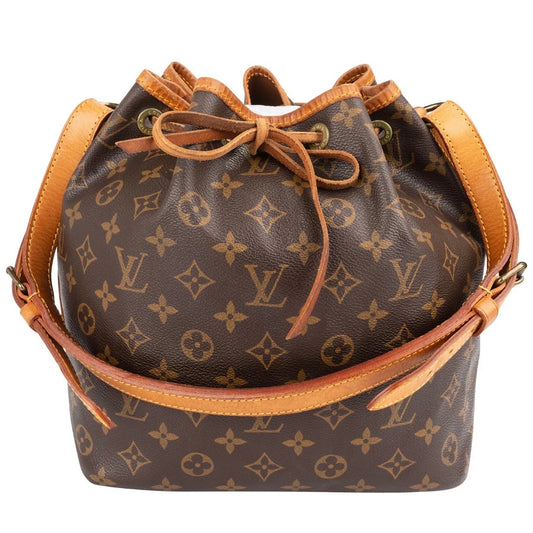 Louis Vuitton Monogram Canvas Sac Noé Petit Shoulder Bag
