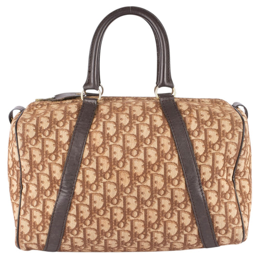 Christian Dior Trotter Monogram Boston 30 Handbag