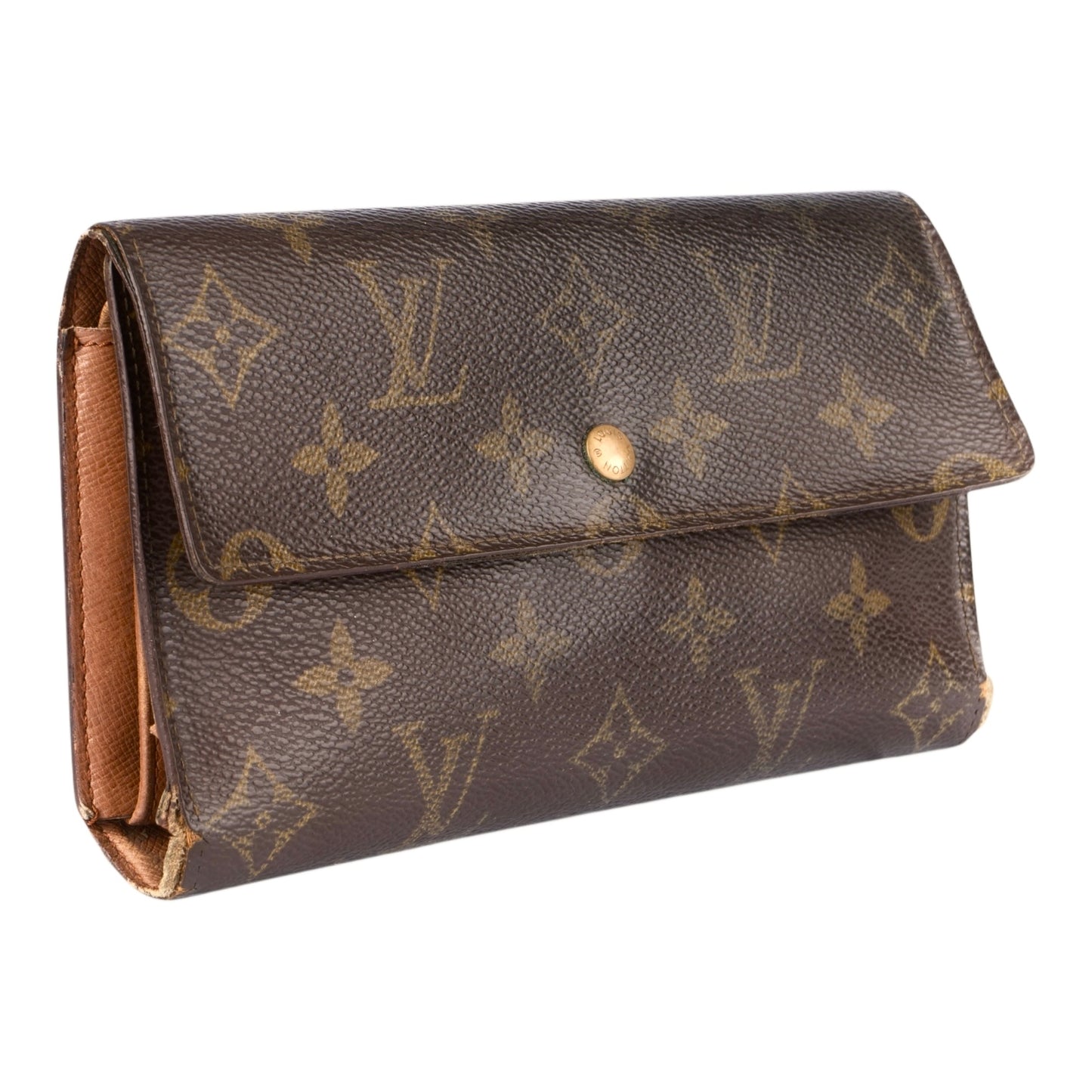 Louis Vuitton Canvas Monogram Sarah Wallet