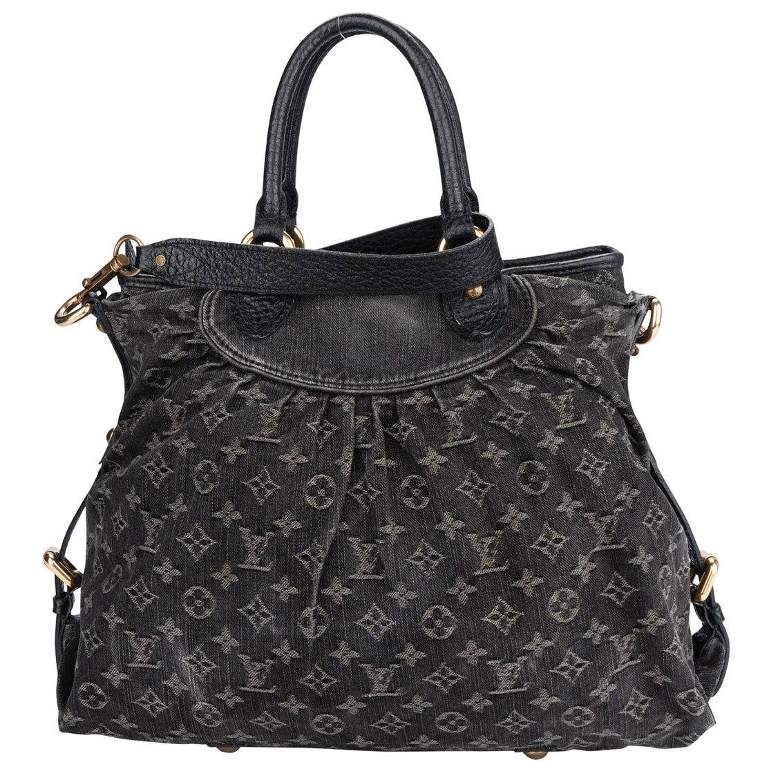 Louis Vuitton Denim Monogram Neo Cabby Handbag