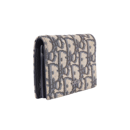 Dior Card Case Oblique Wallet