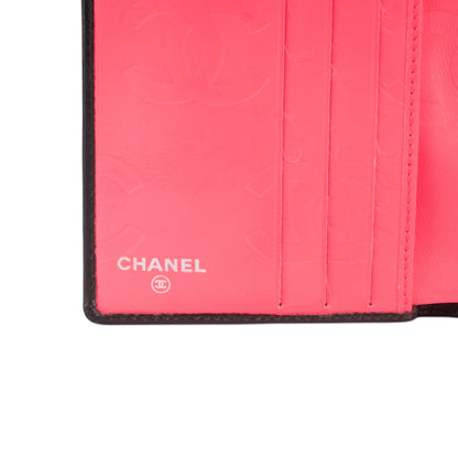 Chanel Quilted Ligne Cambon Bifold Wallet