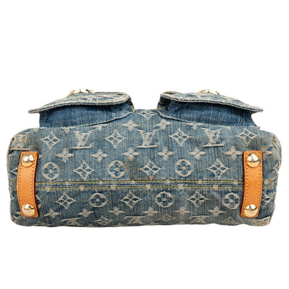 Louis Vuitton Monogram Denim Baggy PM Shoulder Bag