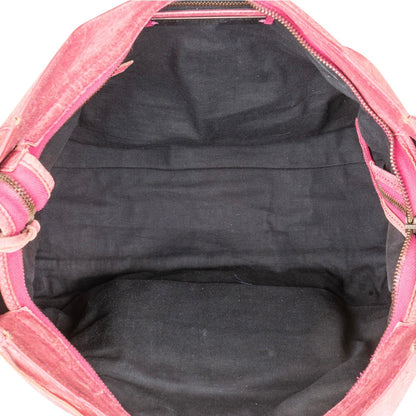 Balenciaga Pink Leather Classic City Handbag