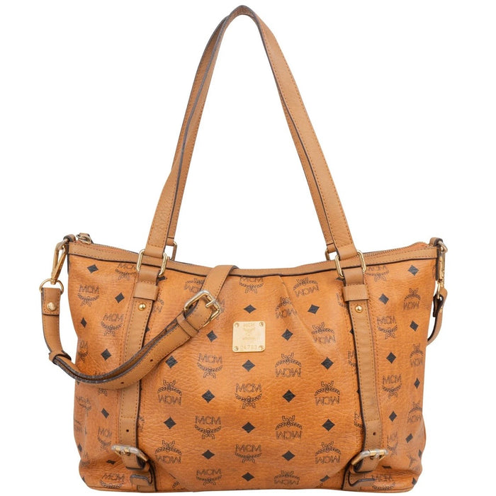 MCM Monogram Visetos Shoulder Bag