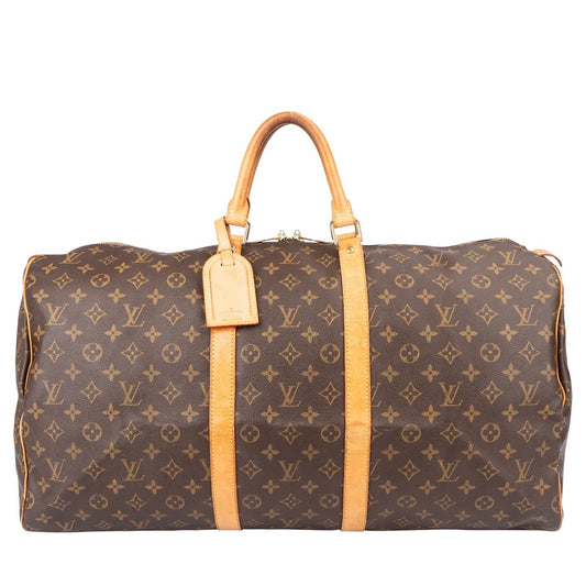 Louis Vuitton Canvas Monogram Keepall 55
