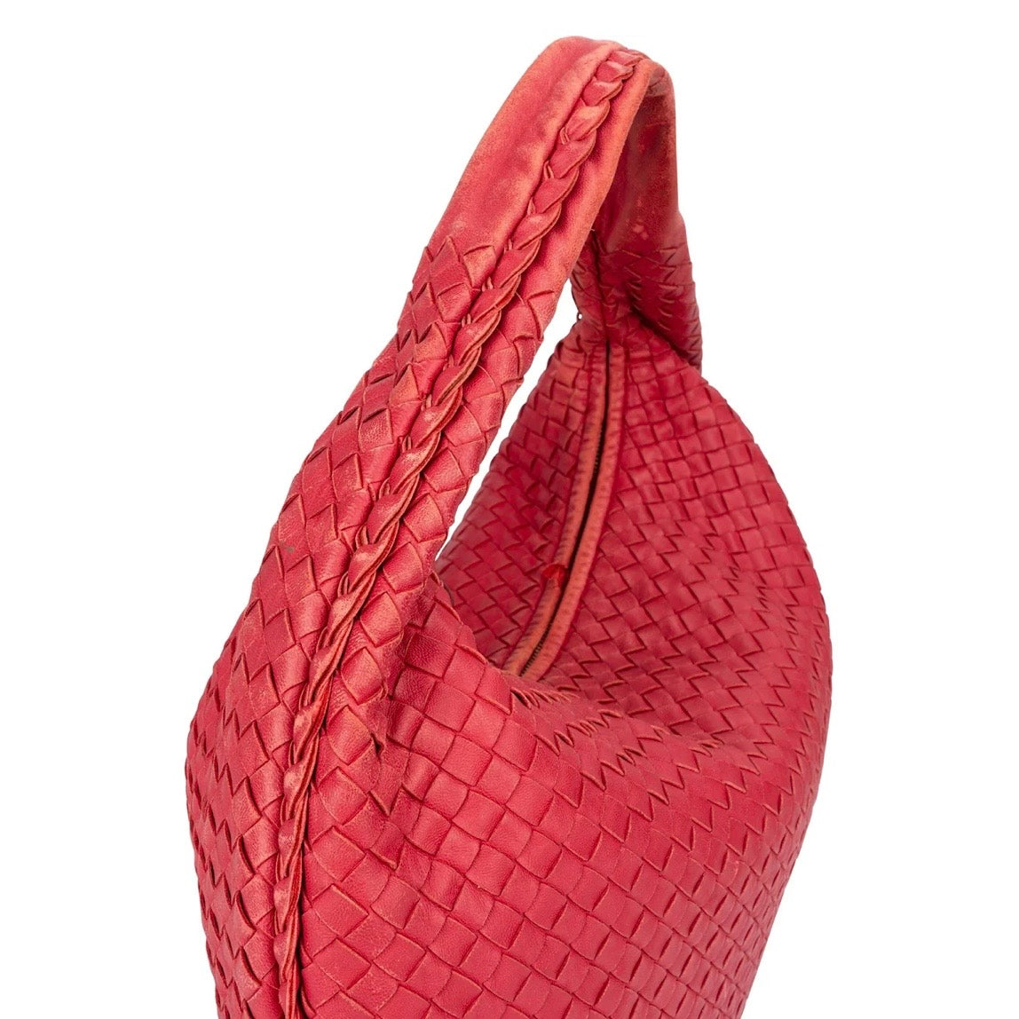 Bottega Veneta Intrecciato Leather Belly Hobo Shoulder Bag