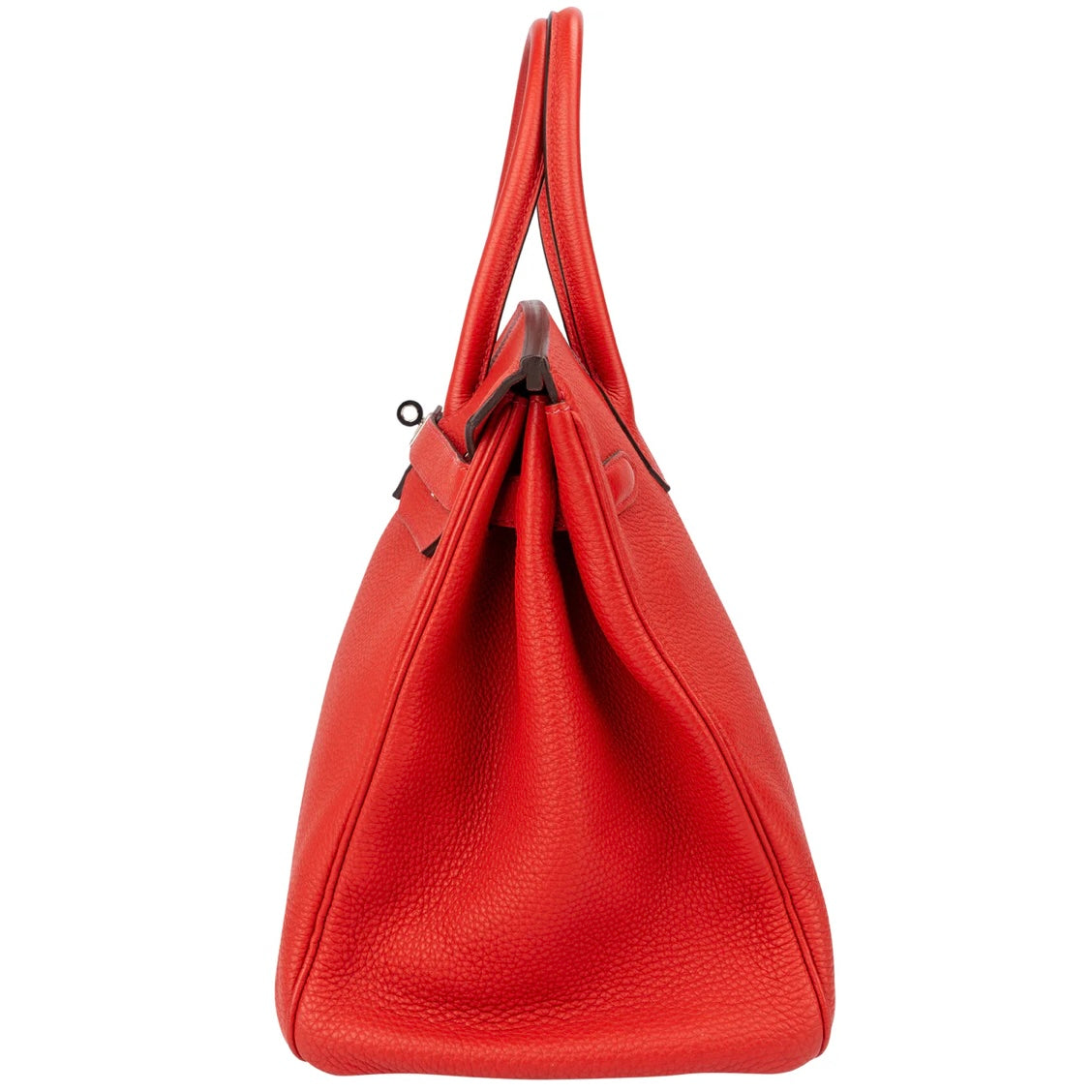 Hermès Rouge Togo Leather Birkin 35 Handbag