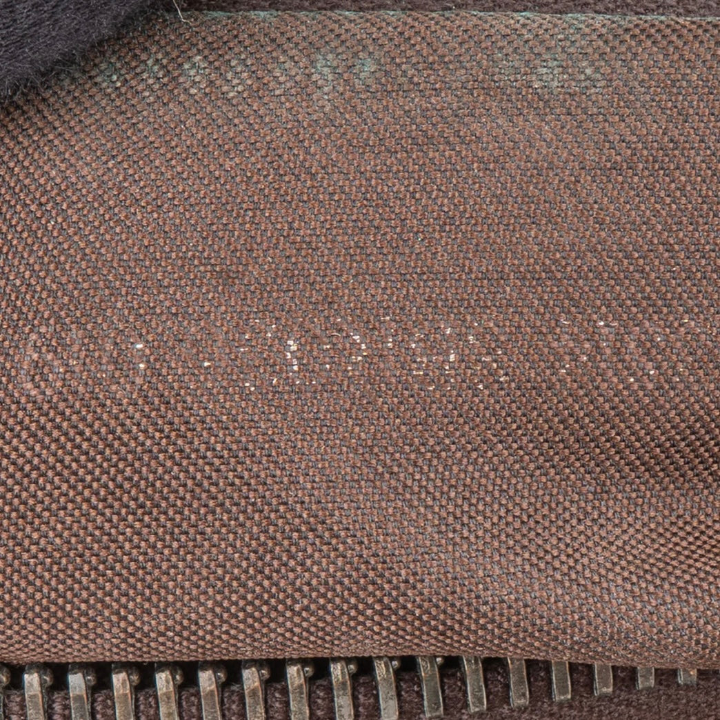 Fendi FF Monogram Baguette Buckle Shoulder Bag