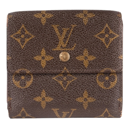Louis Vuitton Canvas Monogram Elise Wallet