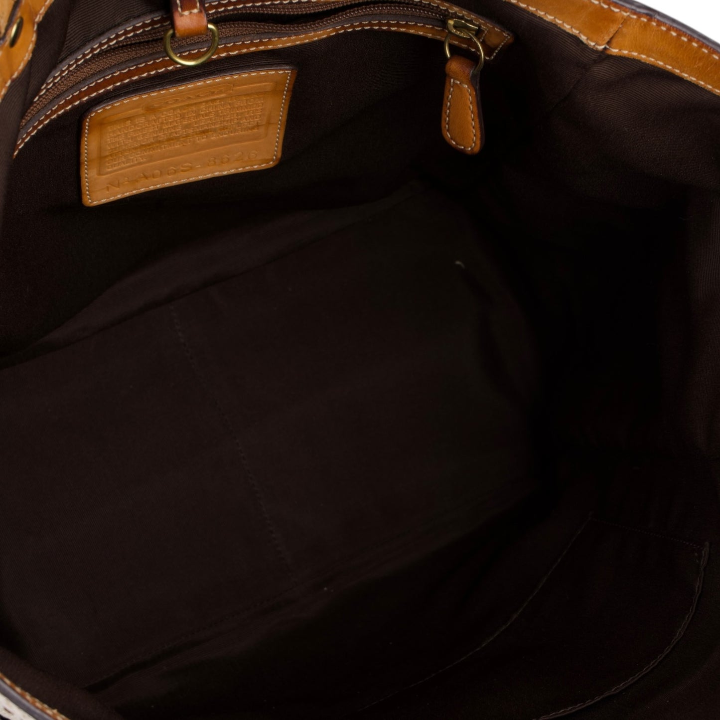 Coach Monogram Shoulder Bag