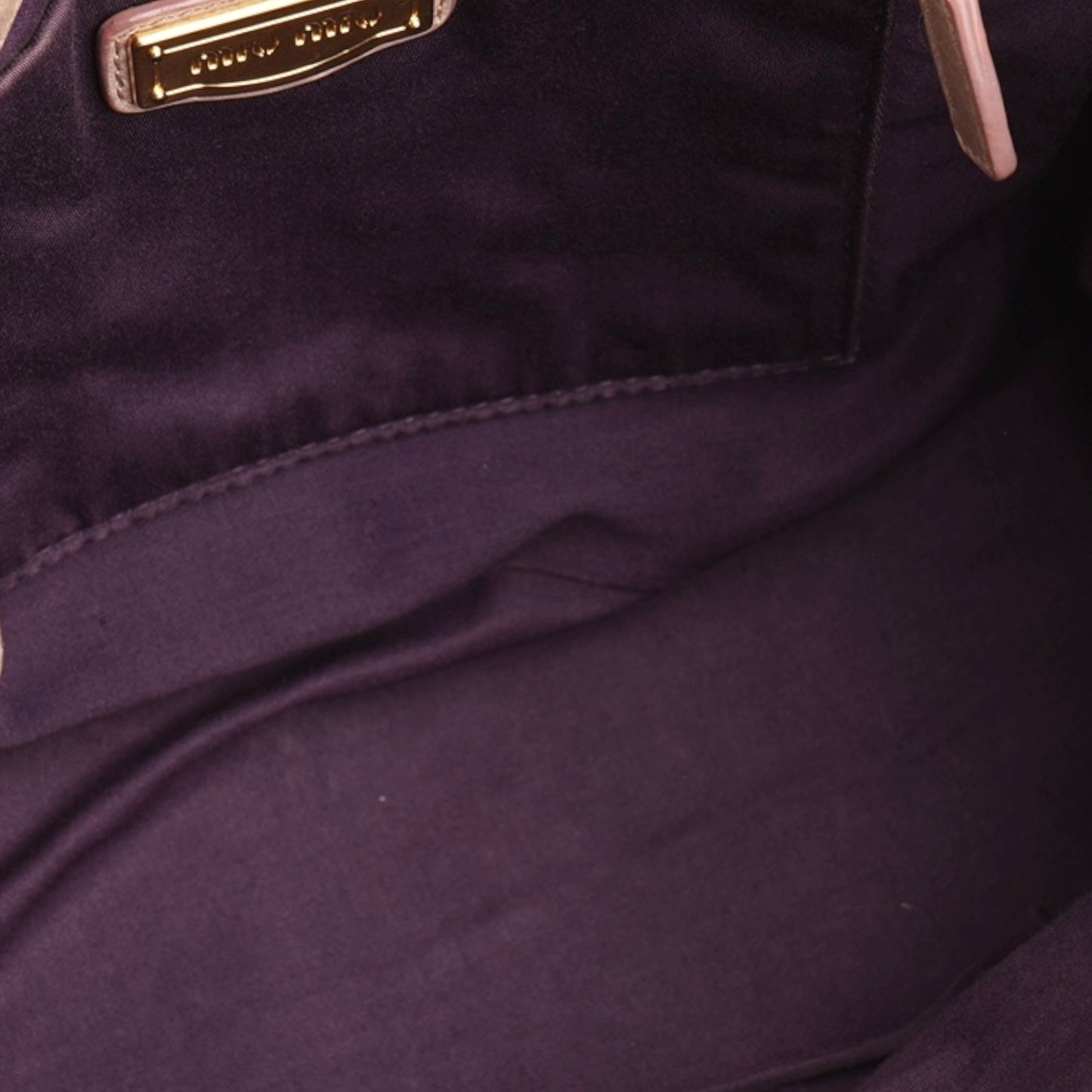 Miu Miu Classic Leather Handbag
