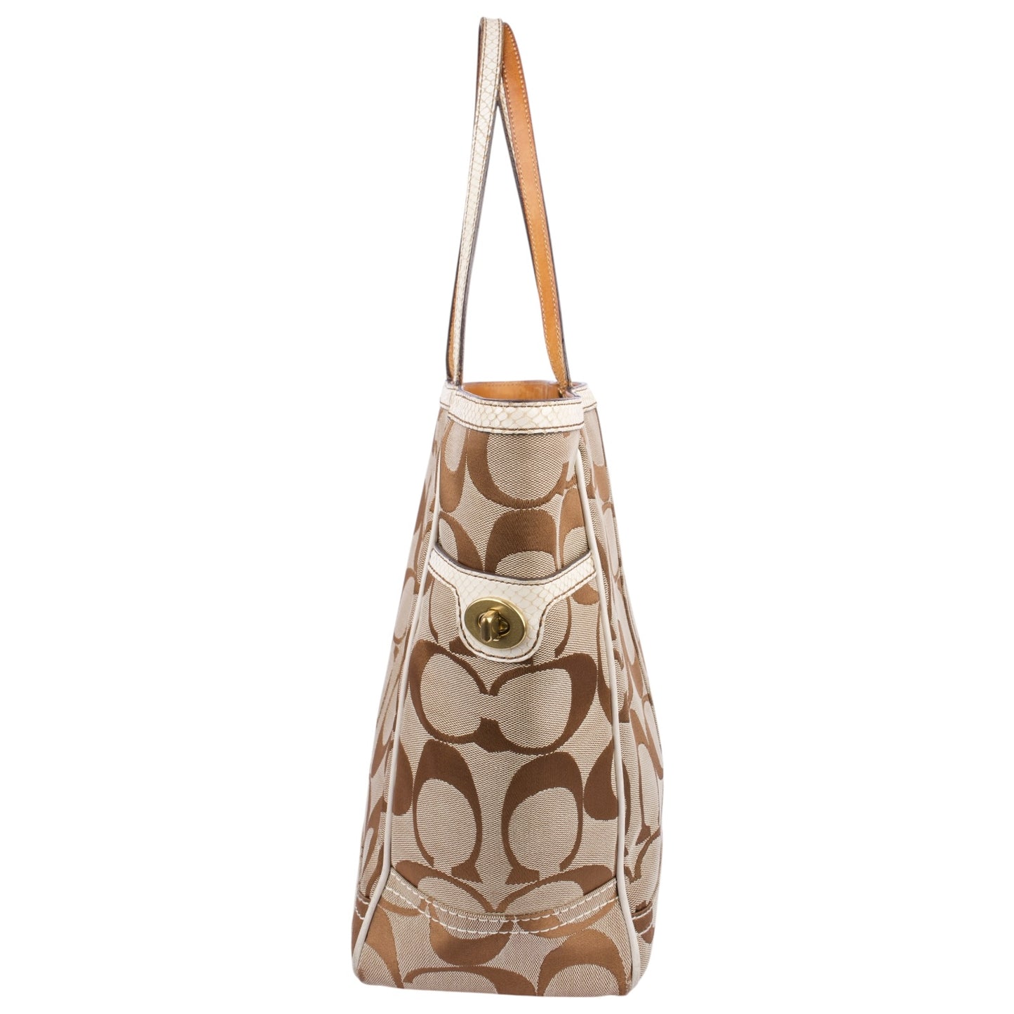 Coach Monogram Shoulder Bag