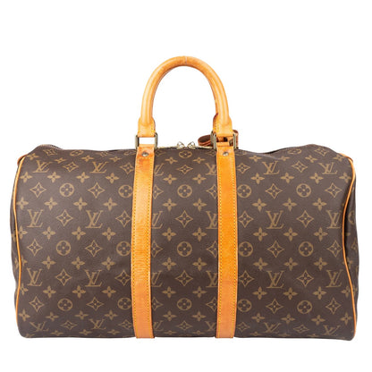 Louis Vuitton Canvas Monogram Keepall 45