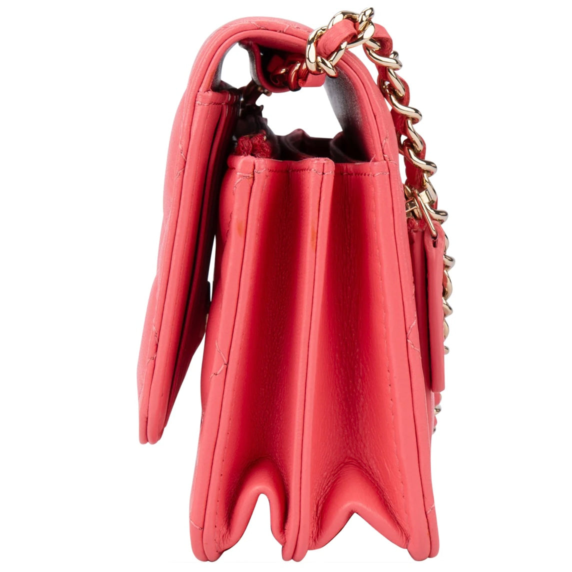 Chanel Quilted Lambskin Wallet On Chain Crossbody Bag