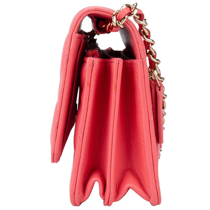 Chanel Quilted Lambskin Wallet On Chain Crossbody Bag