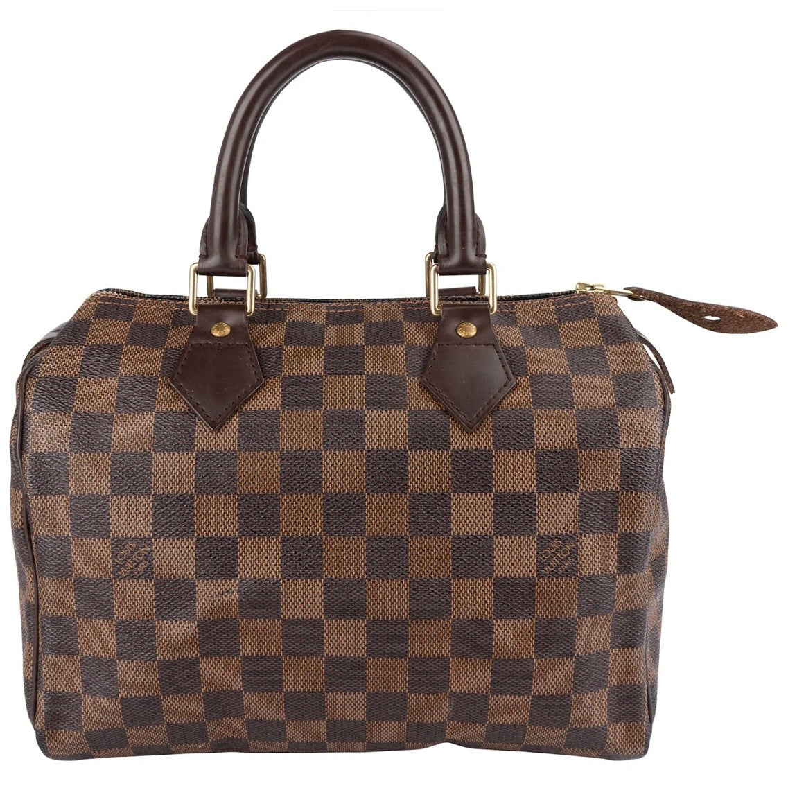 Louis Vuitton Monogram Damier Ebene Speedy 25 Handbag
