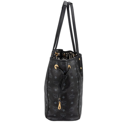 MCM Monogram Visetos Liz Reversible Shopper Shoulder Bag