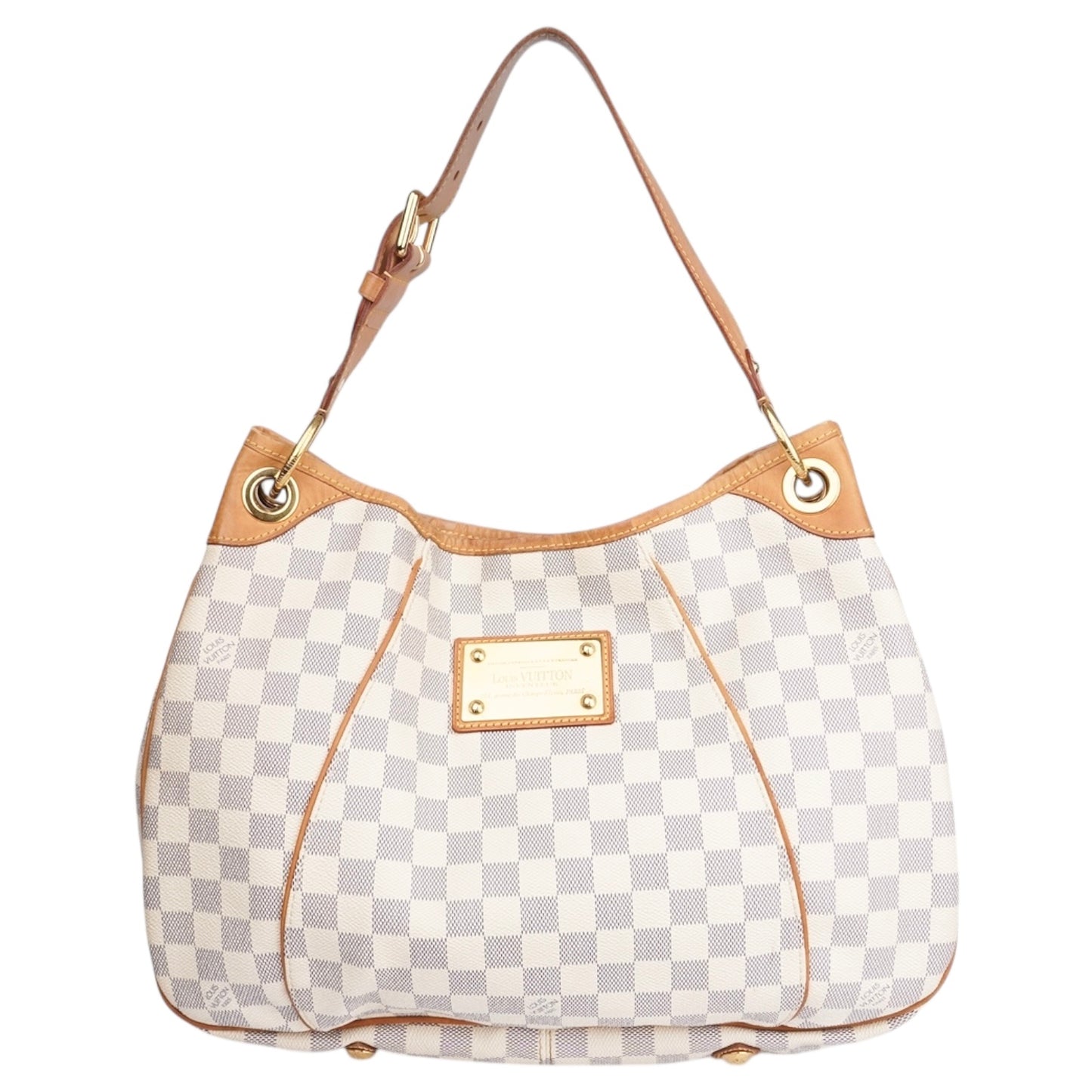 Louis Vuitton Damier Azur Monogram Galliera PM Handbag